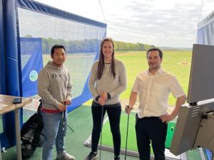 Team time at Winchester Golf Academy