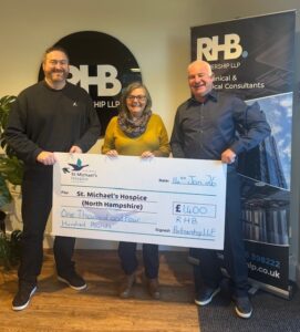 Donation for St Michael's Hospice